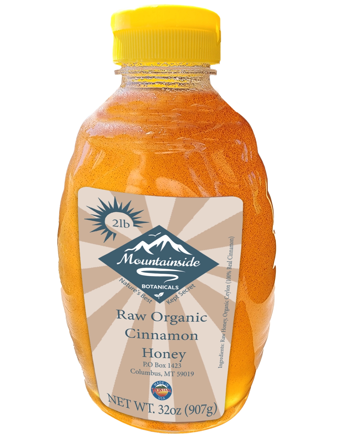 Raw Organic Cinnamon Honey