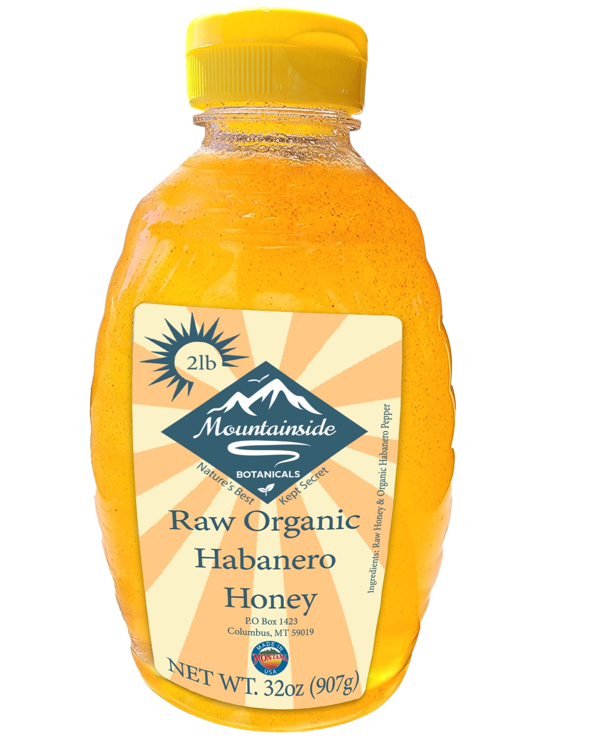 Raw Organic Habanero Honey